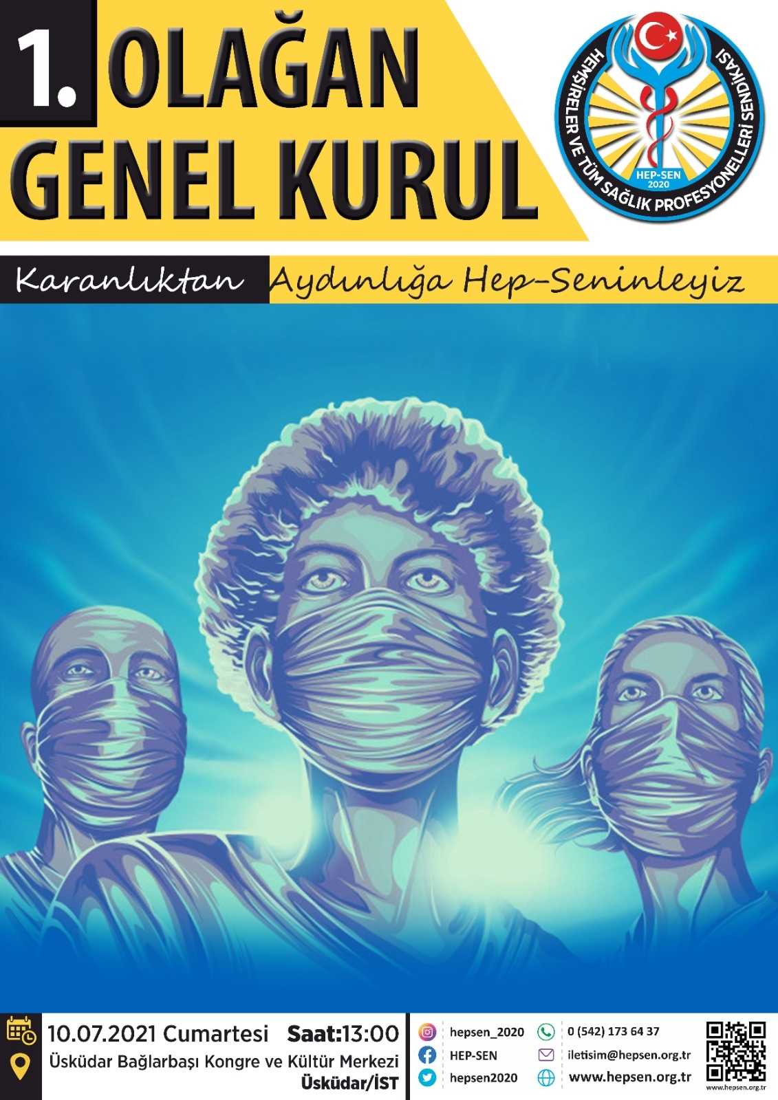 SENDİKA GENEL MERKEZİ 1. OLAĞAN GENEL KURUL DUYURUSU