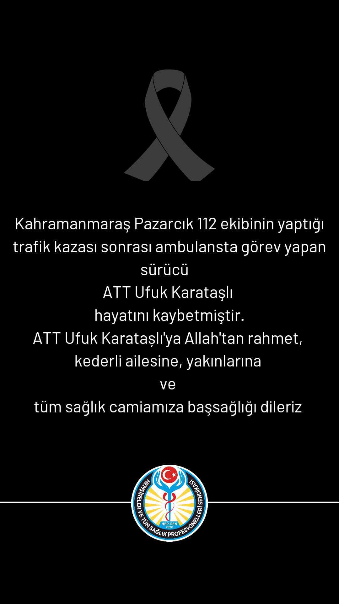 Tüm Sağlık Camiasının Başı Sağolsun!!!