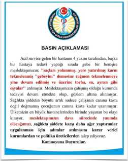 Kamuoyuna Duyurulur