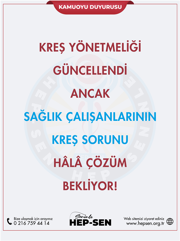 Kreş Yönetmeliği Güncellendi Ancak Sağlık Çalışanlarının Kreş Sorunu Hâlâ Çözüm Bekliyor