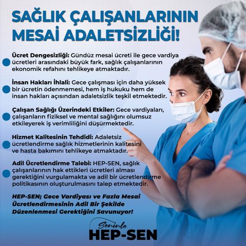 Sağlık Çalışanlarının Mesai Adaletsizliği: Hak İhlali Olarak Gece-Gündüz Ücret Dengesizliği