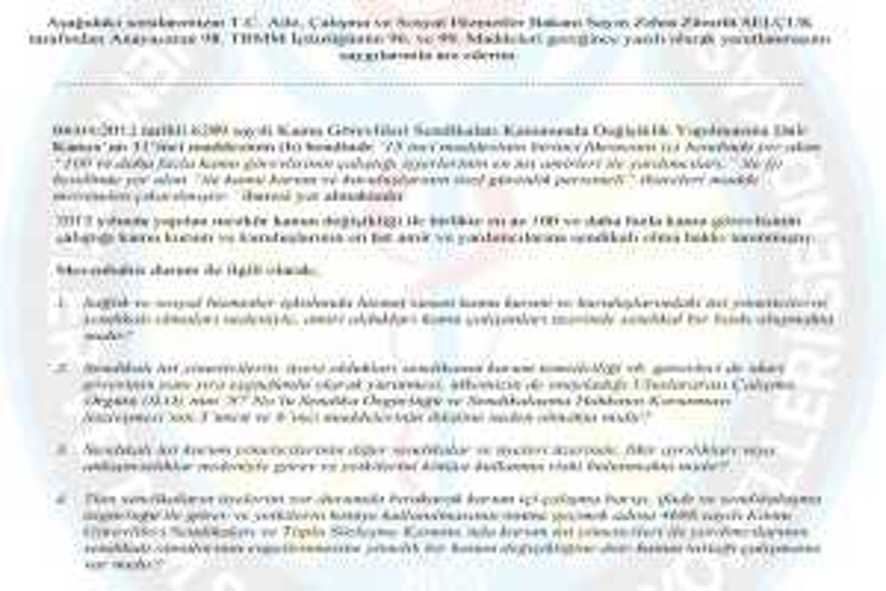 TBMM Başkanlığına