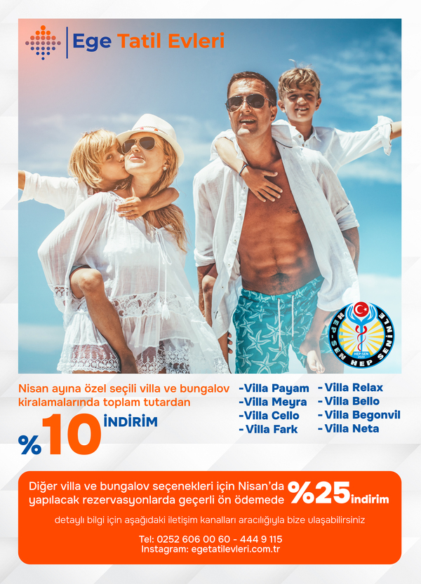 HEP-SEN Üyelerine Özel Tatil Fırsatı!