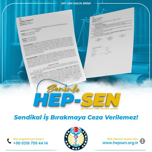 Sendikal İş Bırakmaya Ceza Verilemez