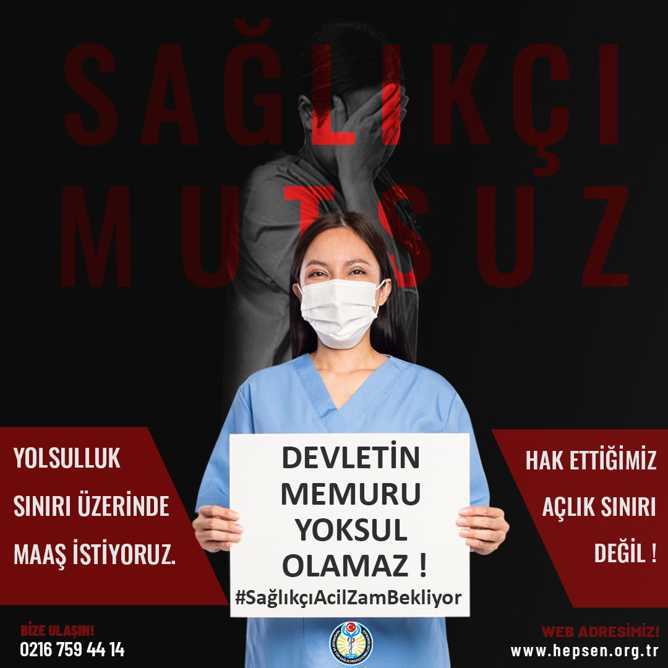 "SAĞLIKÇIACİLZAMBEKLİYOR" TWİTTER ETKİNLİĞİ