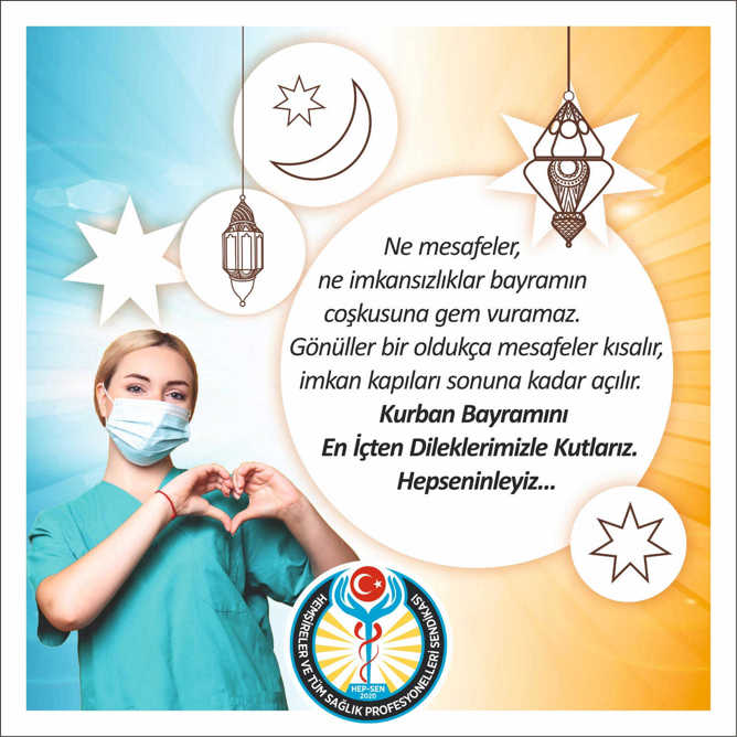 Kurban Bayramını En İçten Dileklerimizle Kutlarız.