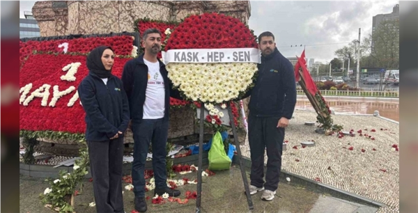 HEP-SEN, 1 Mayıs’ı Taksim’de coşkuyla kutladı