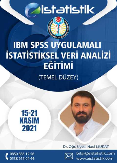 IBM SPSS Uygulamalı İstatistiksel Veri Analizi Eğitimi